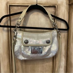 Coach Poppy sequin bag